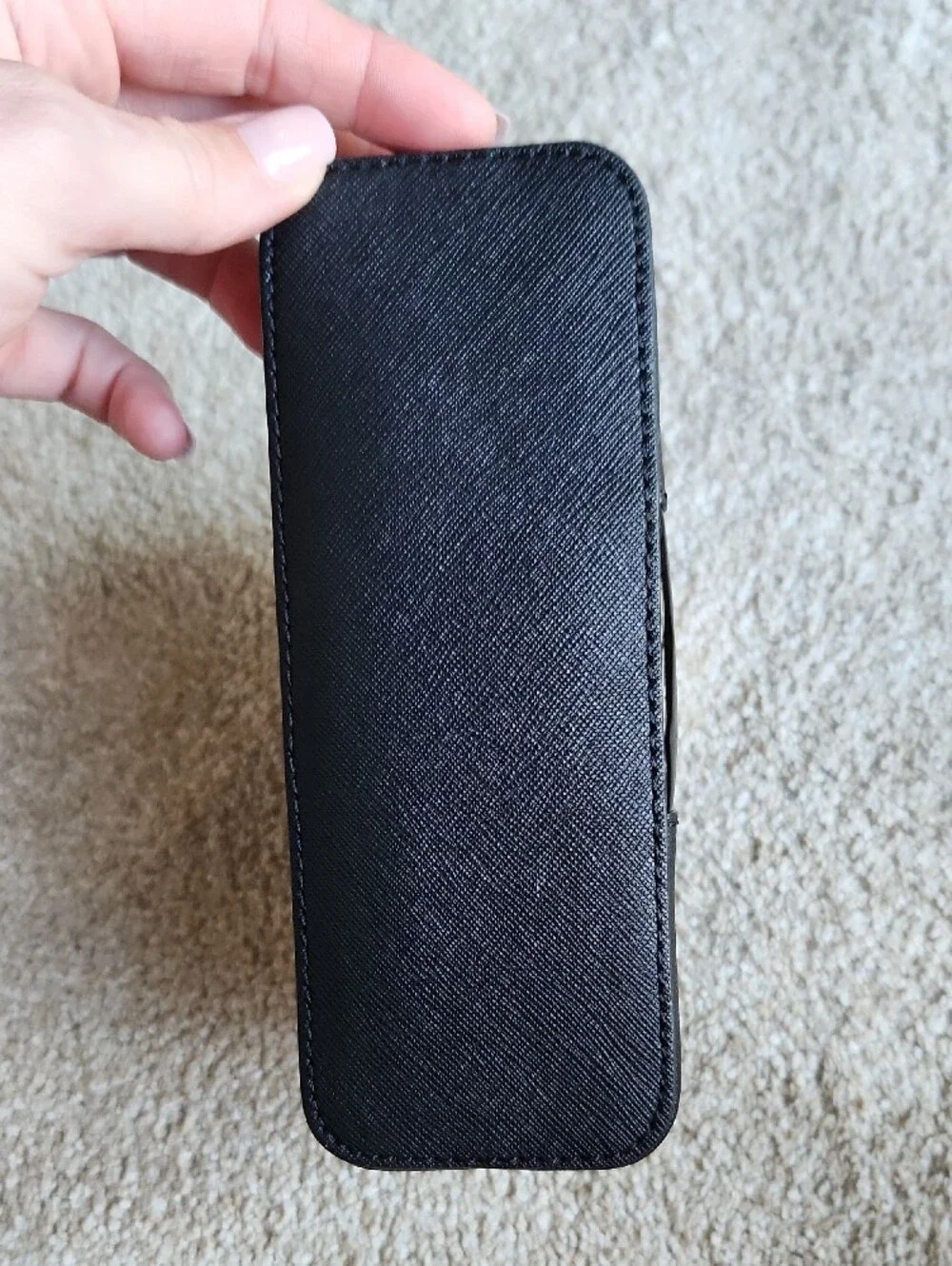 Michael Kors - Black Cosmetic Pouch With Gold Hardware